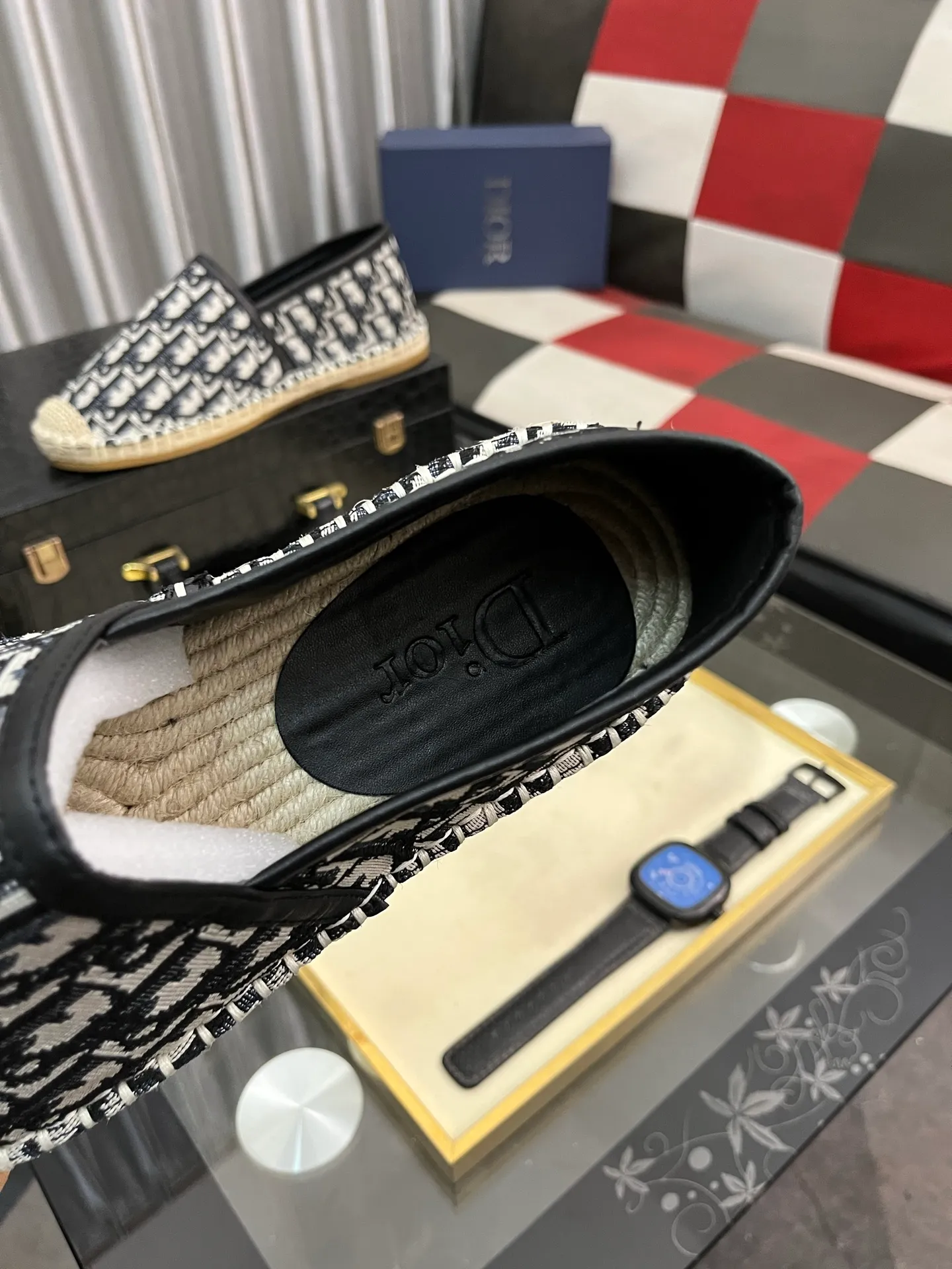Men's shoes 💰400⌚️⌚️Dior men's latest slip-on Loaf casual fisherman's shoes ✔️The original version is available simultaneously at the counter and is a one-to-one replica🎩Material: Italian imported waterproof fabric, pure hand-pulled strings, raw rubber breathable outsole, lining breathable and comfortable lambskin, 100% comfortable density, original rubber outsole wear-resistant ✔️Code number: 38-44, you deserve it, (Note: 45 and 46 can be customized, non-refundable and non-exchangeable)